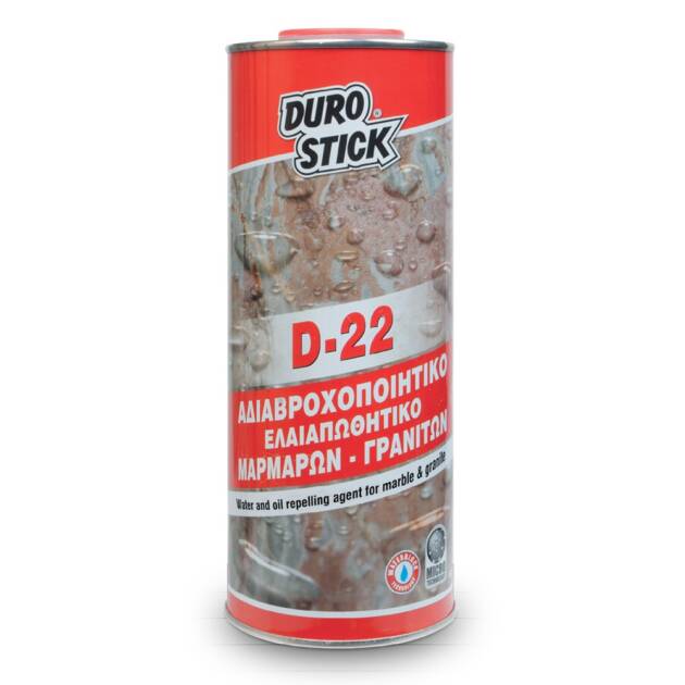 DUROSTICK D-22 – Αδιαβροχοποιητικό, ελαιοαπωθητικό μαρμάρων & γρανιτών