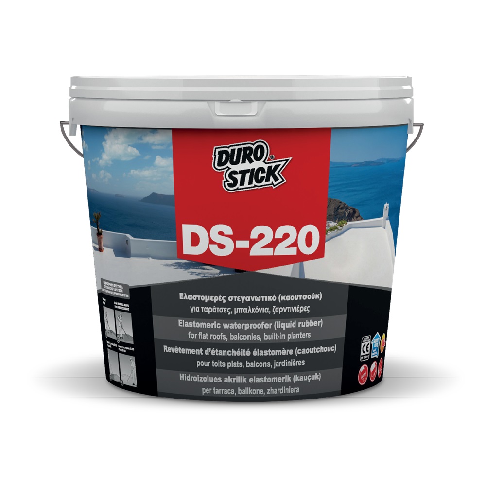 DUROSTICK DS 220 – Ελαστομερές στεγανωτικό ταρατσών (καουτσούκ)
