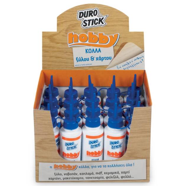 DUROSTICK Hobby – Κόλλα ξύλου και χειροτεχνιών