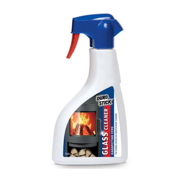 Durostick Glass Cleaner – Καθαριστικό υγρό για τζάμια απλών και ενεργειακών τζακιών