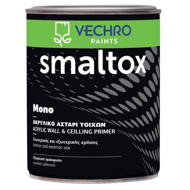 Vechro Smaltox Mono – Ακρυλικό Αστάρι Τοίχων Διαλύτου