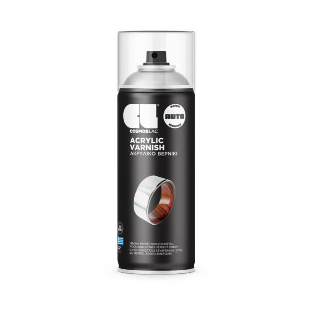 Cosmoslac Acrylic Varnish 400ml – Ακρυλικό Βερνίκι Γυαλιστερό, Ματ & Satin