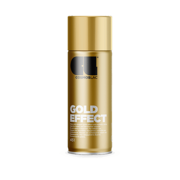 Cosmoslac Gold Effect 400ml – Διακοσμητικό Χρώμα Εφέ Χρυσού