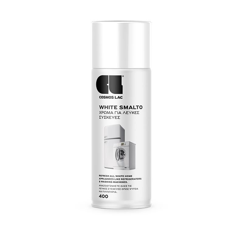 Cosmoslac White Smalto 400ml – Χρώμα Spray για Λευκές Συσκευές