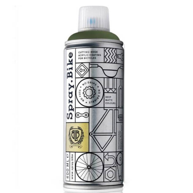 Spray.Bike 400ml – Ακρυλικό Spray για Βαφή Ποδηλάτου Deep Matte