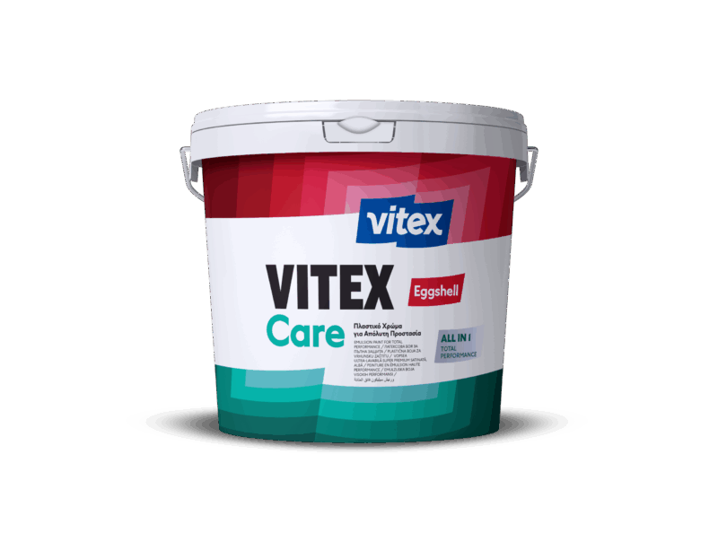 Vitex Care Eggshell – Πλαστικό Χρώμα Βελούτε Ματ